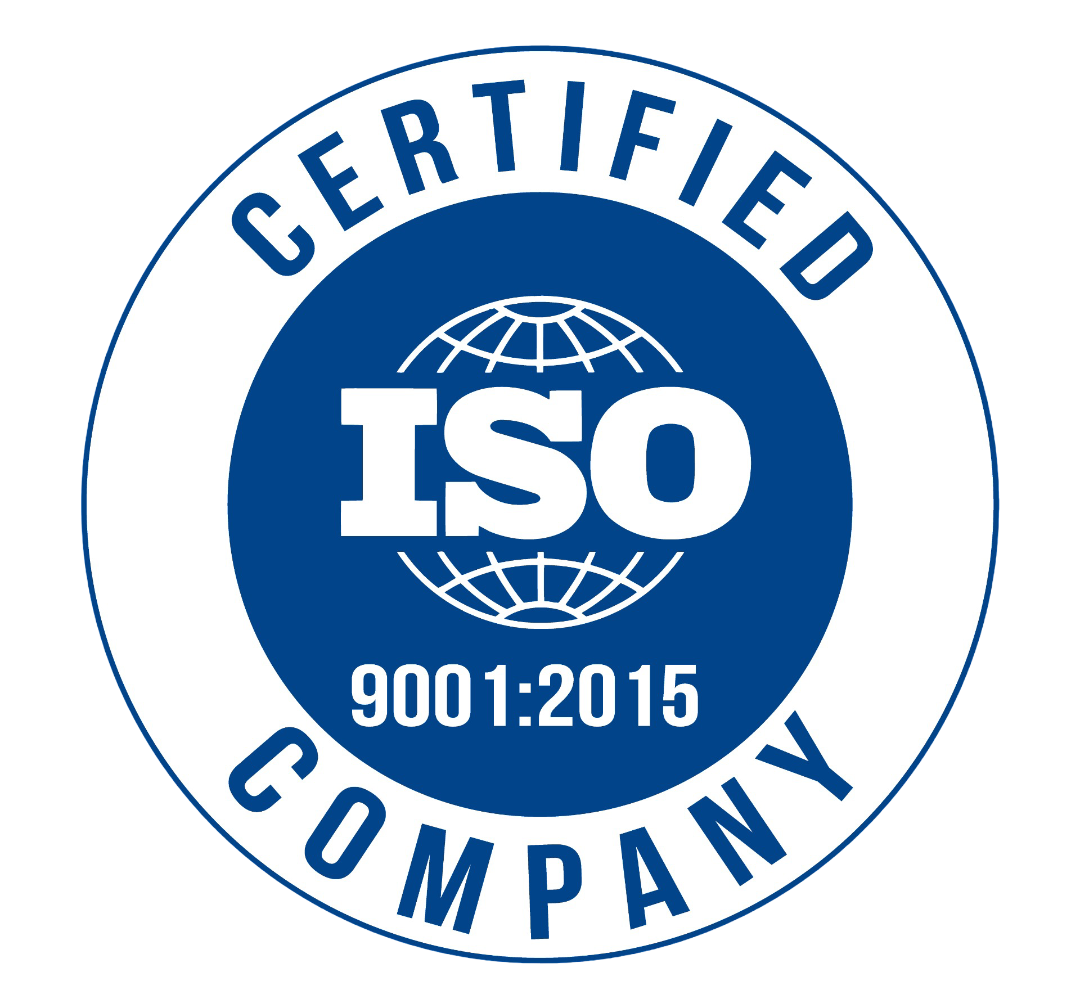 ISO 9001:2015 certification logo